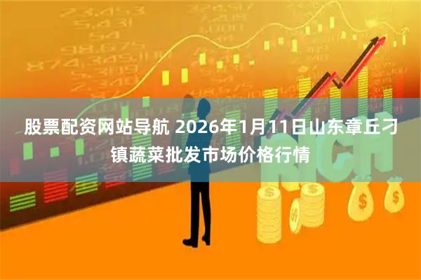 股票配資網(wǎng)站導(dǎo)航 2026年1月11日山東章丘刁鎮(zhèn)蔬菜批發(fā)市場(chǎng)價(jià)格行情